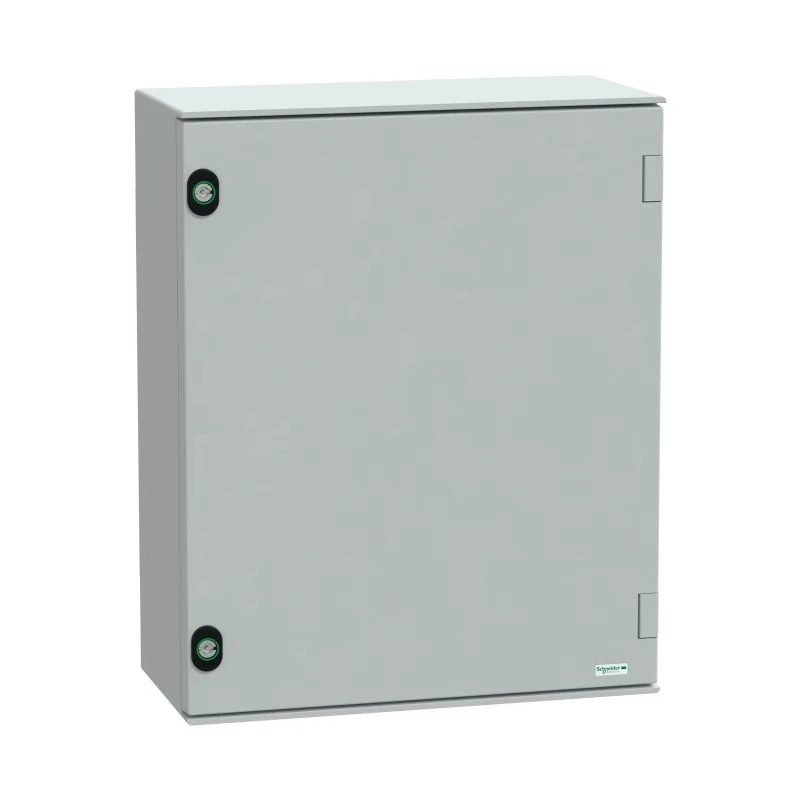 Schneider Electric PanelSeT Series Fibreglass Reinforced Polyester Wall Box IP66 530 mm x 430 mm x 200 mm NSYPLM54G