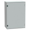 Schneider Electric PanelSeT Series Polyethylene Terephthalate Wall Box, IP66, IK10, 747 mm x 536 mm x 300 mm NSYPLM75G