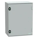 Schneider Electric Polyethylene Terephthalate Wall Box IP66 IK10 Grey RAL 7035, 430x330x200 mm NSYPLM43G