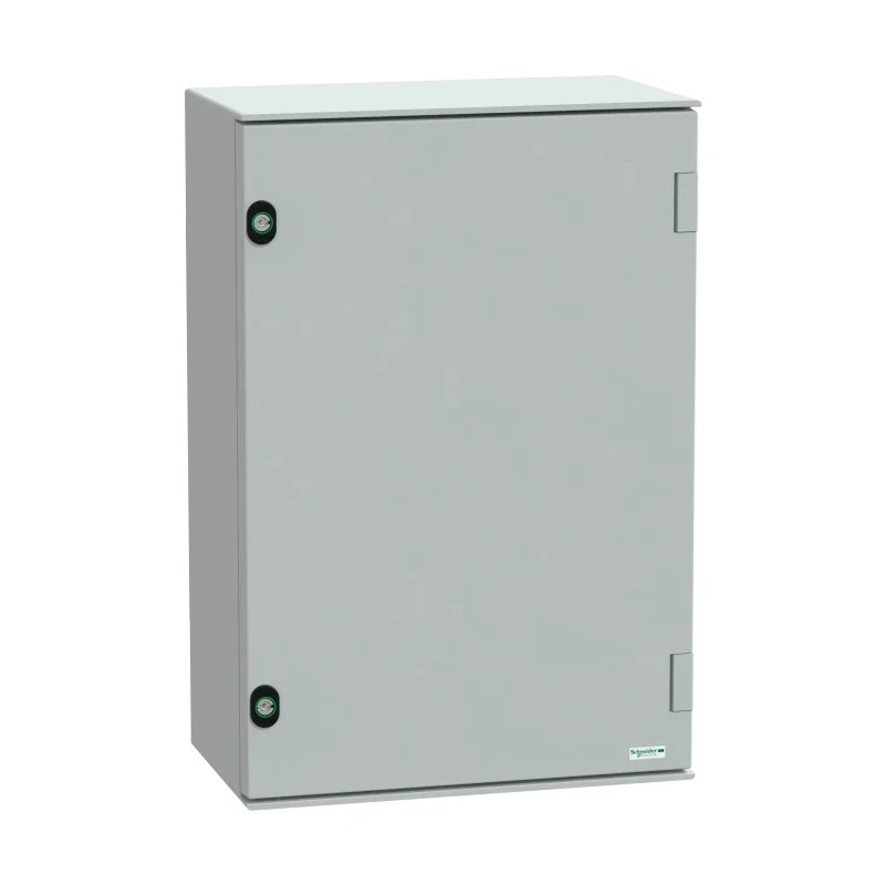 Schneider Electric PanelSeT Series Polyethylene Terephthalate IP66 Wall Box 647 mm x 436 mm x 250 mm NSYPLM64G