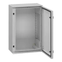 Schneider Electric PanelSeT Series Polyethylene Terephthalate IP66 Wall Box 647 mm x 436 mm x 250 mm NSYPLM64G