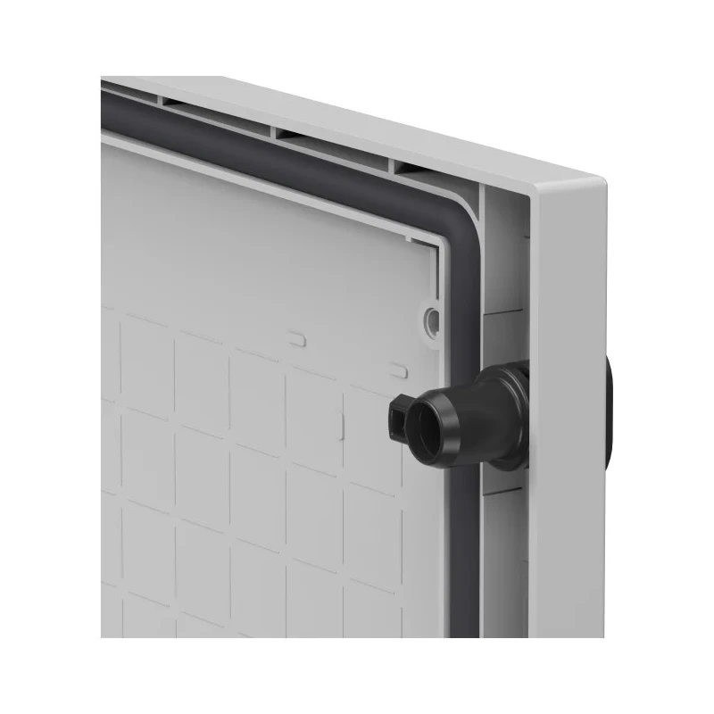 Schneider Electric PanelSeT Series Polyethylene Terephthalate Wall Box IP66 IK10 Grey 847mm x 636mm x 300mm NSYPLM86G