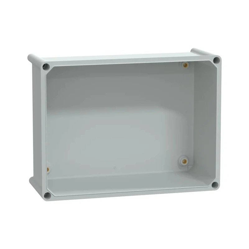 Schneider Electric PanelSeT Series Grey Transparent Lid Fibreglass Reinforced Polyester Enclosure IP65 IK09 NSYPLS2736G