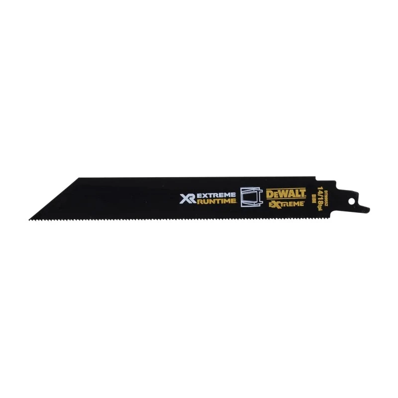 DeWALT Reciprocating Saw Blade 5-Piece 203 mm Bi-Metal, 18 Teeth Per Inch DT99552-QZ