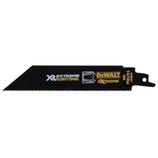 DeWALT Reciprocating Saw Blade 5-Piece 152 mm Bi-Metal 42 mm, 18 Teeth Per Inch DT99553-QZ