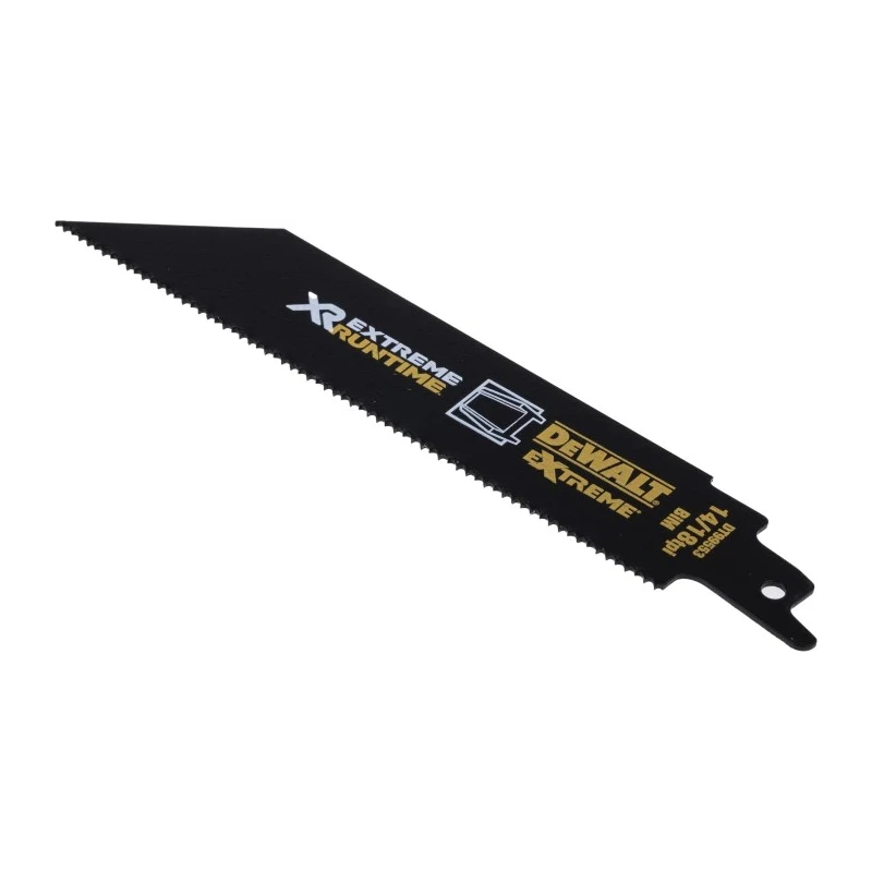 DeWALT Reciprocating Saw Blade 5-Piece 152 mm Bi-Metal 42 mm, 18 Teeth Per Inch DT99553-QZ