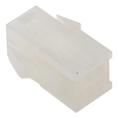 TE Connectivity VAL-U-LOK Male Connector Housing 4 Way 2 Row 4.2 mm Pitch Nylon Panel Mount 794953-4