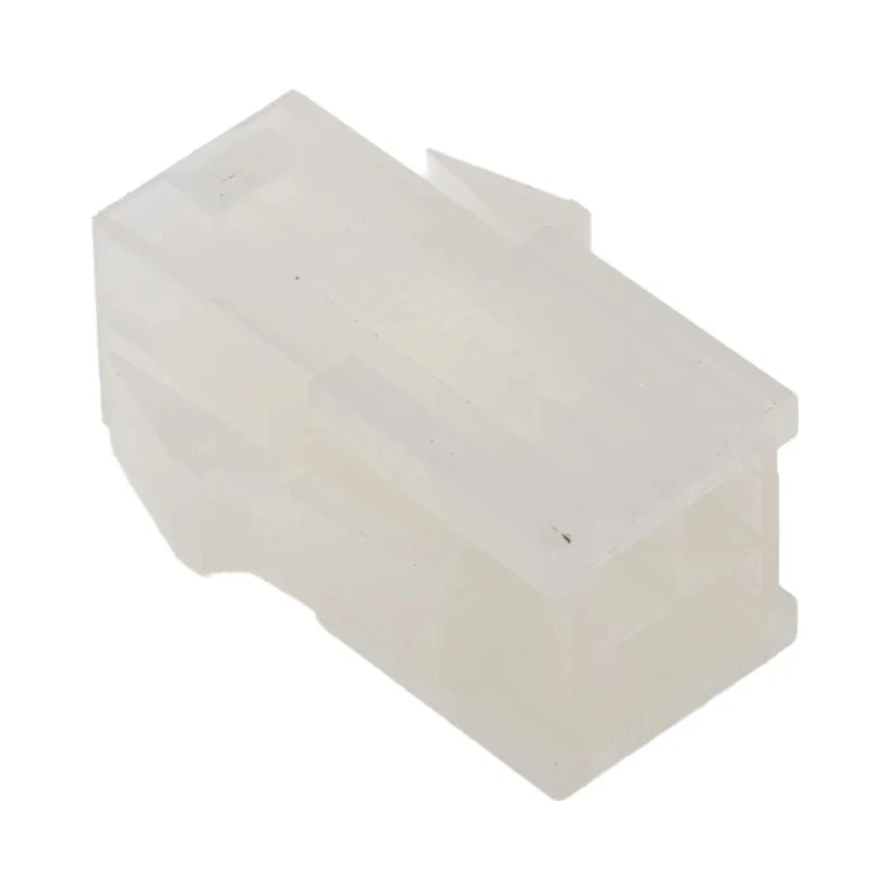 TE Connectivity VAL-U-LOK Male Connector Housing 4 Way 2 Row 4.2 mm Pitch Nylon Panel Mount 794953-4