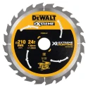 DeWALT 24 Teeth Per Inch Wood Circular Saw Blade 210 mm, Tungsten Carbide, 7000 rpm DT99565-QZ
