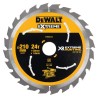 DeWALT 24 Teeth Per Inch Wood Circular Saw Blade 210 mm, Tungsten Carbide, 7000 rpm DT99565-QZ
