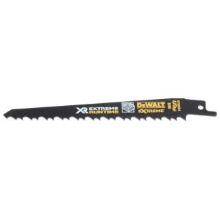DeWALT Reciprocating Saw Blade 5-Piece 152 mm Bi-Metal, 6 Teeth Per Inch DT99554-QZ