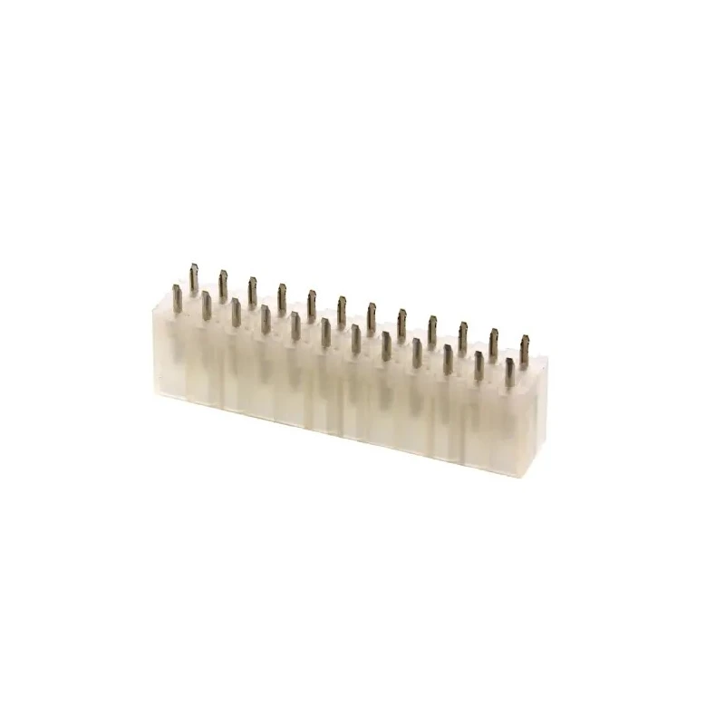 TE Connectivity VAL-U-LOK Series Straight Through Hole PCB Header 24 Contact 4.2 mm Pitch 2 Row Shrouded 2-1586037-4