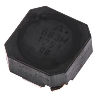 TDK Shielded Wirewound Surface Mount Inductor with Ferrite Core 68 μH ±20% 1.3A IDC B82464G4683M000