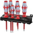 Wera Insulated Pozidriv Screwdriver Set, Stainless Steel, 6-Piece, VDE Certified, Czech Republic 05022745001