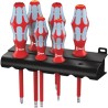 Wera Insulated Pozidriv Screwdriver Set, Stainless Steel, 6-Piece, VDE Certified, Czech Republic 05022745001