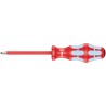 Wera Insulated Screwdriver PZ1 Tip 80 mm Blade VDE 1000V Approved Stainless Steel 178mm Overall 05022740001