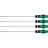 Wera Torx Standard Screwdriver Set with Holding Function and 300 mm Blades, 4-Piece 05028074001