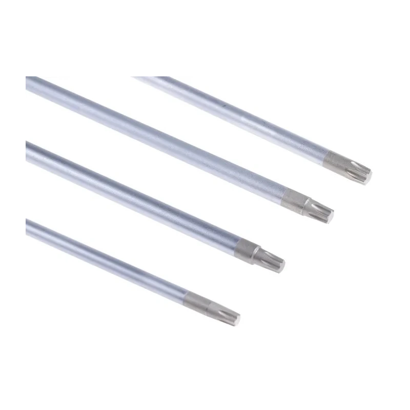 Wera Torx Standard Screwdriver Set with Holding Function and 300 mm Blades, 4-Piece 05028074001