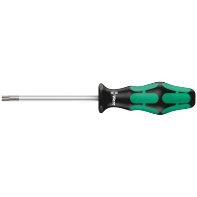 Wera Torx Screw Holding Screwdriver T25 Tip 300 mm Blade 405 mm Overall 05028071001