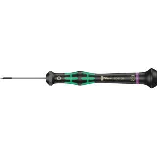 Wera Precision Screwdriver, Ergonomic Insulated 44 mm Blade, 141 mm Overall 05030160001