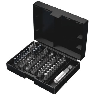 Wera Hex, Hex, Phillips, Pozidriv, Slotted, Torx Screwdriver Bit Set, 61 Pieces 05057127001