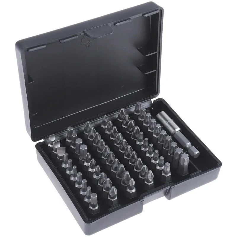 Wera Hex, Hex, Phillips, Pozidriv, Slotted, Torx Screwdriver Bit Set, 61 Pieces 05057127001