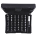 Wera Hex, Hex, Phillips, Pozidriv, Slotted, Torx Screwdriver Bit Set, 61 Pieces 05057127001