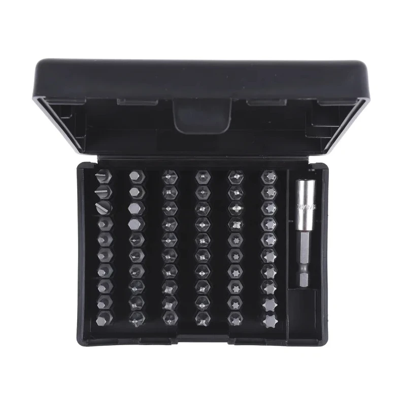 Wera Hex, Hex, Phillips, Pozidriv, Slotted, Torx Screwdriver Bit Set, 61 Pieces 05057127001