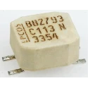 TDK Unshielded Surface Mount Common Mode Choke with Ferrite Core 11 μH ±30% 800 mA Idc B82793C0113N201
