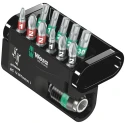 Wera Hex, Torx, Phillips, Hex, Pozidriv Screwdriver Bit Set, 12 Pieces Impact Bit Set with Rapidaptor Universal 05057420001