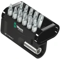 Wera Hex, Torx, Pozidriv, Phillips 12-Piece Impact Screwdriver Bit Set, S2 Steel 05057422001