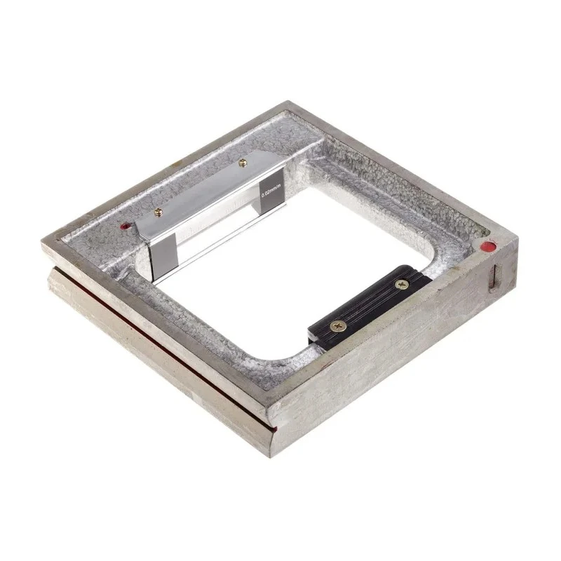 RS PRO 200 mm Precision Frame Level 0.02 mm/m Accuracy 1 Vial 200x40x200 mm 123-0934