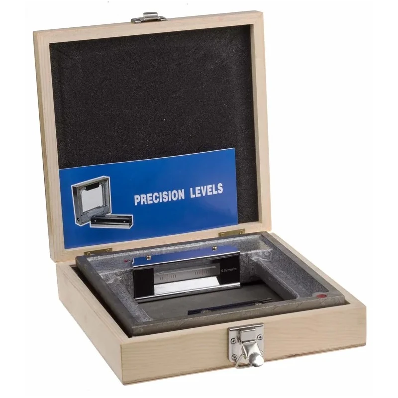 RS PRO 200 mm Precision Frame Level 0.02 mm/m Accuracy 1 Vial 200x40x200 mm 123-0934