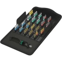 Wera Universal Hex Phillips Pozidriv Slotted Torx Screwdriver Bit Set 61 Pieces 1/4 in 160mm 05057441001