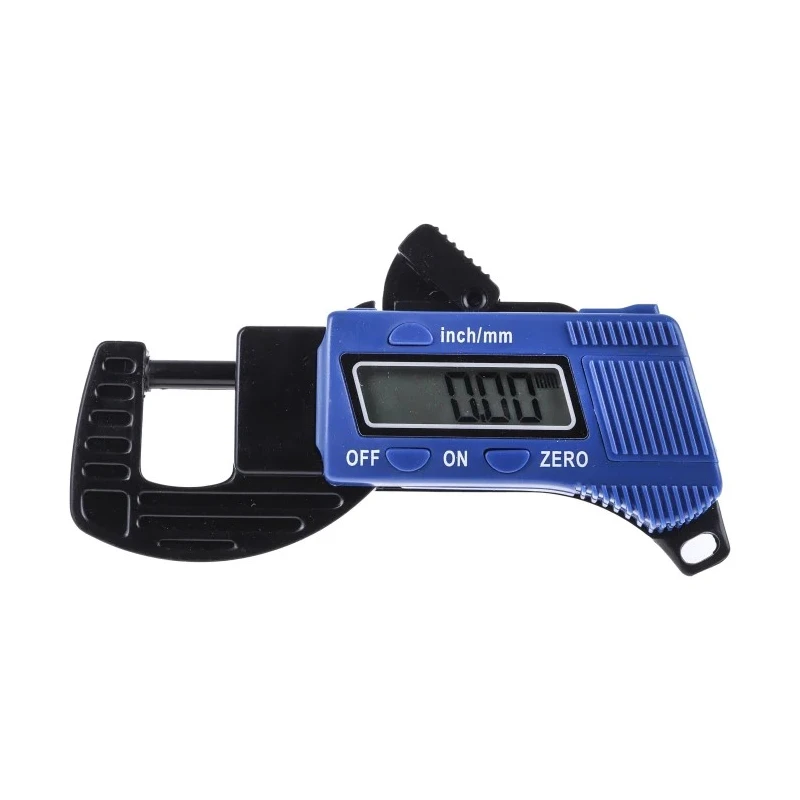 RS PRO Digital Thickness Meter 0-12 mm Range ±0.1 mm Accuracy 0.01 mm Resolution LCD Display 123-0918