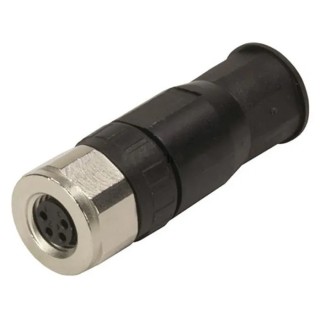 HARTING Circular Connector, 4 Contacts, Cable Mount Type, Socket, Female, IP67 Rated, M8 Series, 30V, 4A Current 21023592401