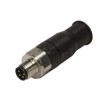 HARTING Circular Connector Cable Plug Male, 4 Contacts, M8 Connector, IP67, Screw-On Mating, 30V, 4A 21023591401