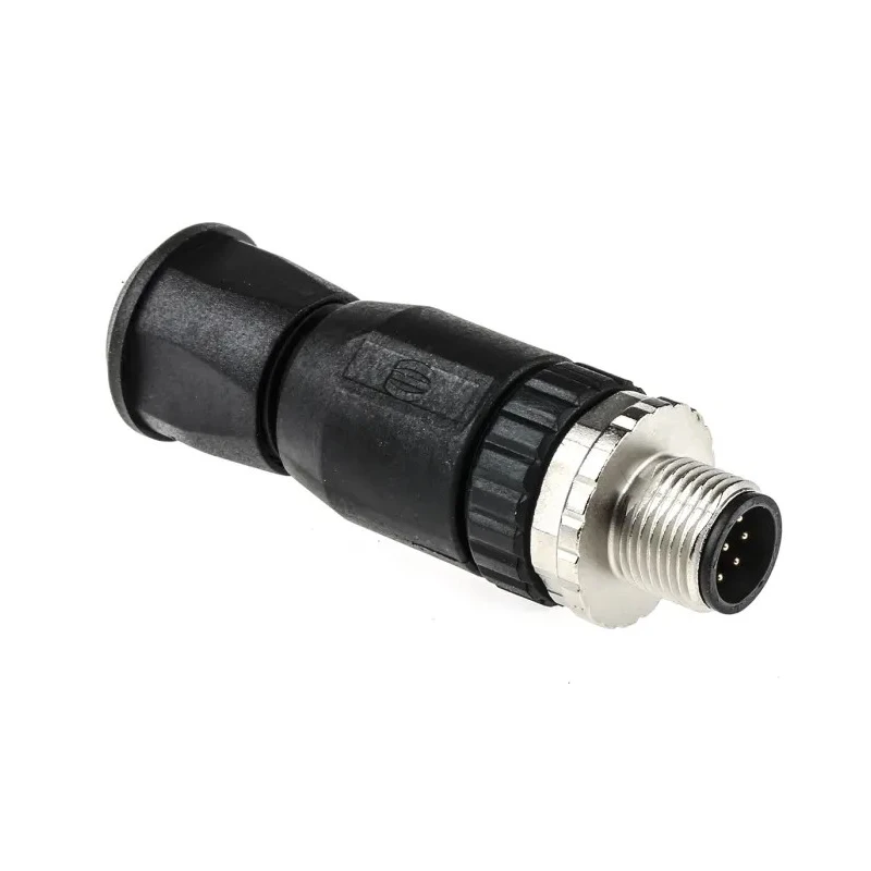 HARTING Circular Connector Cable Mount Plug Male 8 Contacts 2A 30V IP67 M12 Series 21033191801