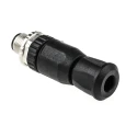 HARTING Circular Connector Cable Mount Plug Male 8 Contacts 2A 30V IP67 M12 Series 21033191801