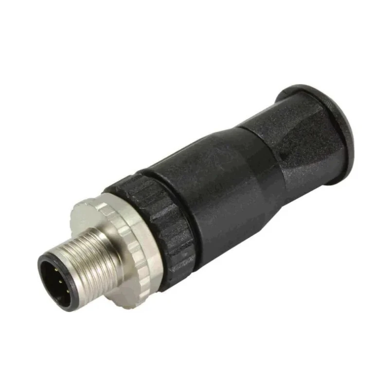 HARTING Circular Connector Cable Mount Plug Male 8 Contacts 2A 30V IP67 M12 Series 21033191801