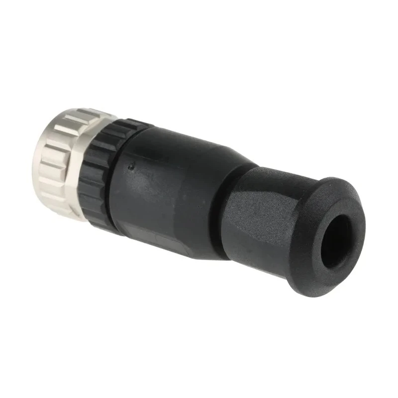 HARTING Circular Connector M12, 5 Contacts, Cable Mount, Socket, Female, IP67, 60V, 7.5A, Screw-On Mating, Model 21033192501
