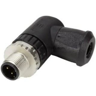 HARTING Circular Connector, 4 Contacts, Cable Mount, M12 Connector, Plug, Male, IP67, 250V, 7.5A, M12 Series 21033193401