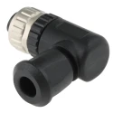 HARTING Circular Connector Cable Mount Socket, Female, 4 Contacts, M12 Series, IP67 Rated, 250V, 7.5A, Screw-On 21033194401