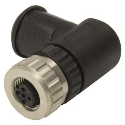 HARTING Circular Connector 5 Contacts Cable Plug Female M12 Connector IP67 Rated 60V Screw Termination 21033194501