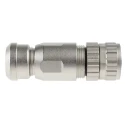 HARTING Circular Connector 5 Contacts Cable Mount M12 Plug Female IP67 Die Cast Zinc, 60V 7.5A 21033292501
