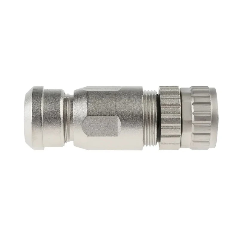 HARTING Circular Connector 5 Contacts Cable Mount M12 Plug Female IP67 Die Cast Zinc, 60V 7.5A 21033292501