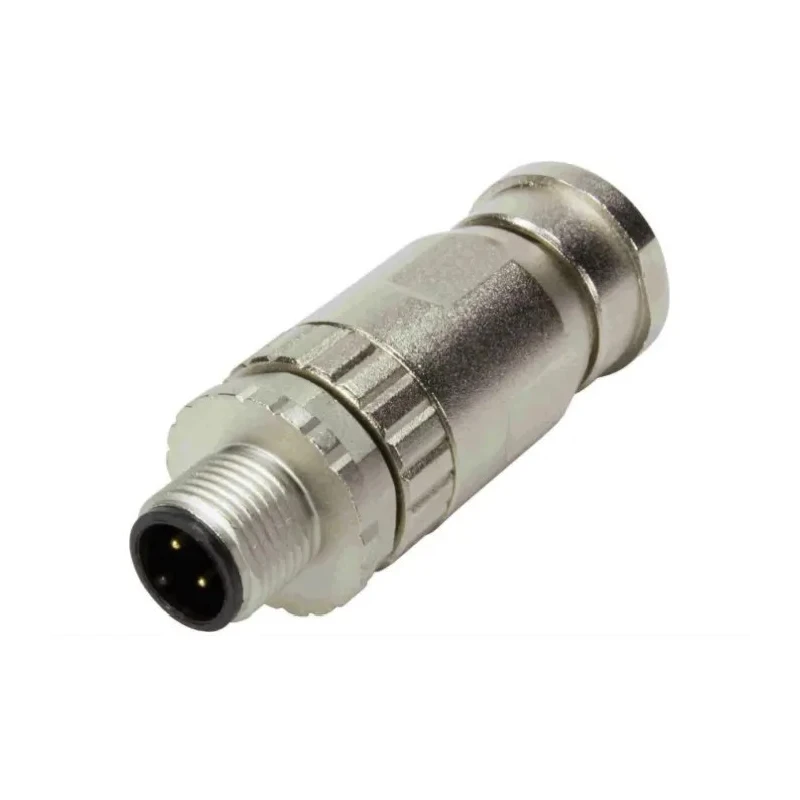 HARTING Circular Connector, 8 Contacts, Cable Mount, M12 Connector, Plug, Male, IP67, Die Cast Zinc Housing 21033291801