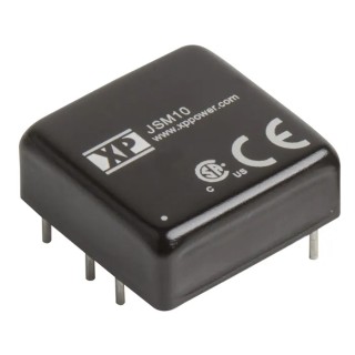 XP Power Isolated DC-DC Converter 3.3V DC Output 2.5A 18-36V Input 10W Through Hole JSM10