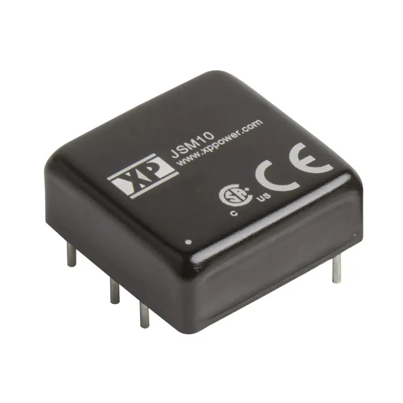 XP Power Isolated DC-DC Converter 3.3V DC Output 2.5A 18-36V Input 10W Through Hole JSM10