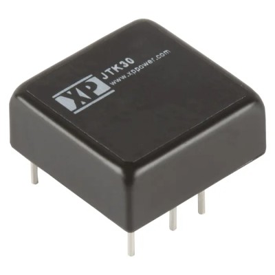 XP Power Isolated DC-DC Converter 15V DC Output 1A Dual Output 30W Through Hole JTK30 
